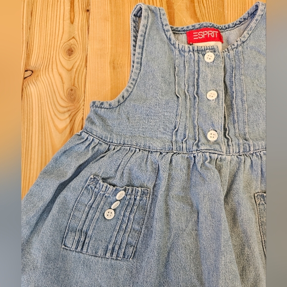 ESPRIT TODDLER Denim Dress, size 18 months - Picture 2 of 3